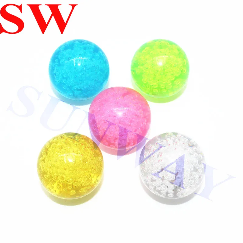 10PCS 40mm Round crystal ball LED joystick top ball  arcade joystick ball head American style balltop arcade cabinet accessories