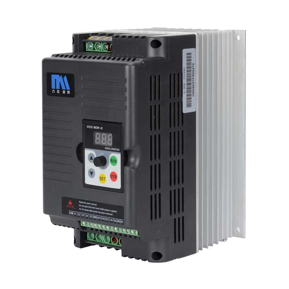 Original Universal VFD Inverter of 380V AC Input Voltage and 4/5.5/7.5 KW Power with 5M cable for 3Phase Motor