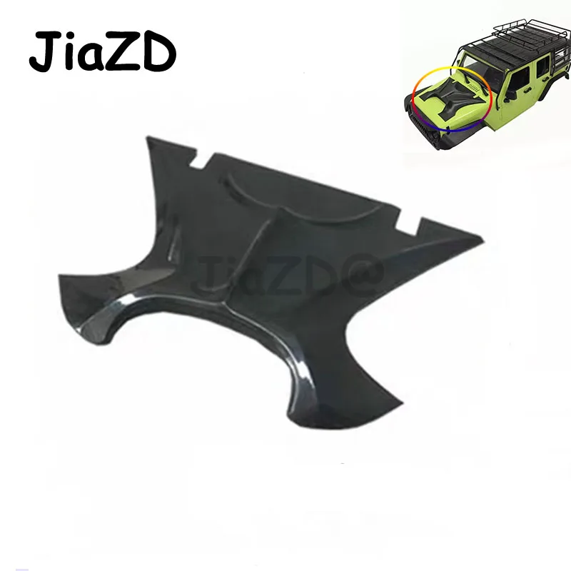 

1/10 RC Jeep Car Shell DIY Modified Hood Refit Engine Cover For 1/10 RC Crawler Car Jeep Cherokee Wrangler Axial Scx10 90046