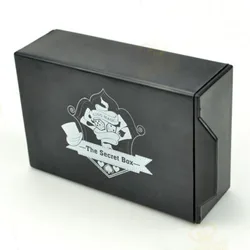 The Secret Box Magic Tricks Object Appearing/Vanishing in Box Double Magica Box Close Up Illusion Gimmick Props Comedy