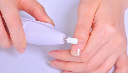 مسمار مطحنة كهربائية ملف قلم صغير بطارية طاحونة التقشير الجلد الميت أظافر أظافر مانيكير أدوات بيع