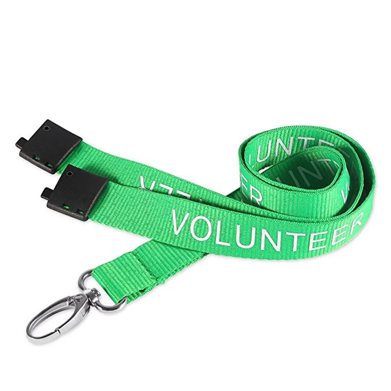 Aokin Lanyard Staff Volunteer Design Neck Strap for Keys ID Card Mobile Phone Straps Badge Gym Staff Lanyards Keycord Nekband