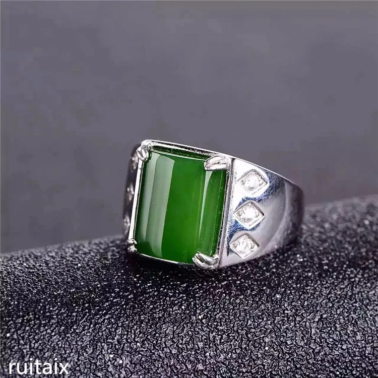 

KJJEAXCMY изящные украшения из чистого серебра 925 пробы, инкрустация натуральной яшмой, мужское Стильное кольцо, ювелирных изделий с алмазным отверстием, практичное