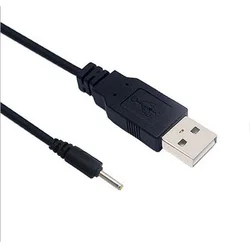 Cable de carga Universal para linterna de cabeza, Cable Micro USB de 3,5mm de cc, de alta calidad, recargable, para ordenador