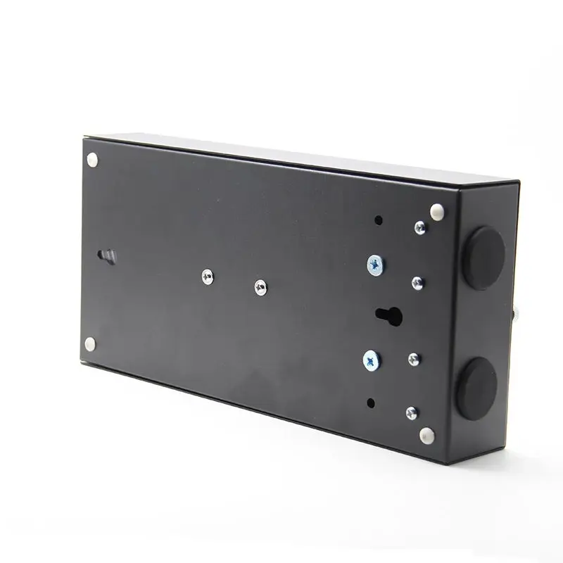 fiber optic termination box 12 cores fully installed SC pigtail&adapter SPCC 12 ports patch panel ftth distribution thick 1.1mm