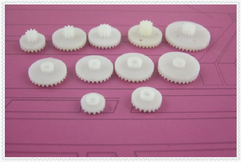 11pcs K003B Plastic Crown Gear Sets For DIY Robot Helicopter Car Toys Sell At A Loss USA Belarus Ukraine