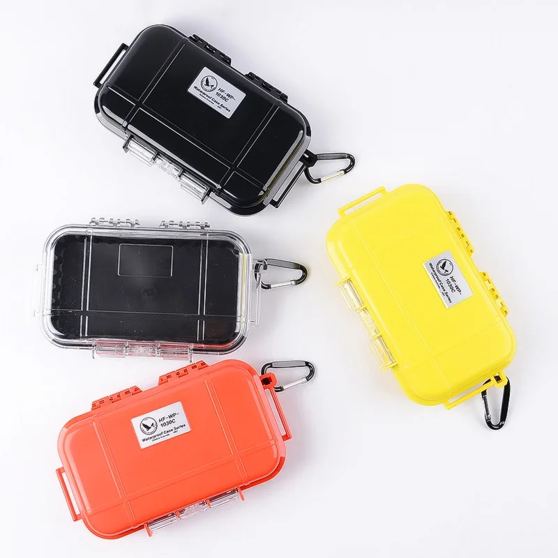 Outdoor Shockproof Waterproof Boxes camping tool Portable instruments survival Storage Box Sealed Container Box EDC Small Tools