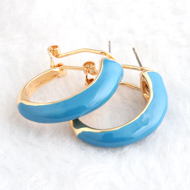 Drop Big Earrings Ring Dangle Zinc alloy Drip oil Large Long Brinco Printing Ear Leopard Oorbellen Brinco Christmas Gift