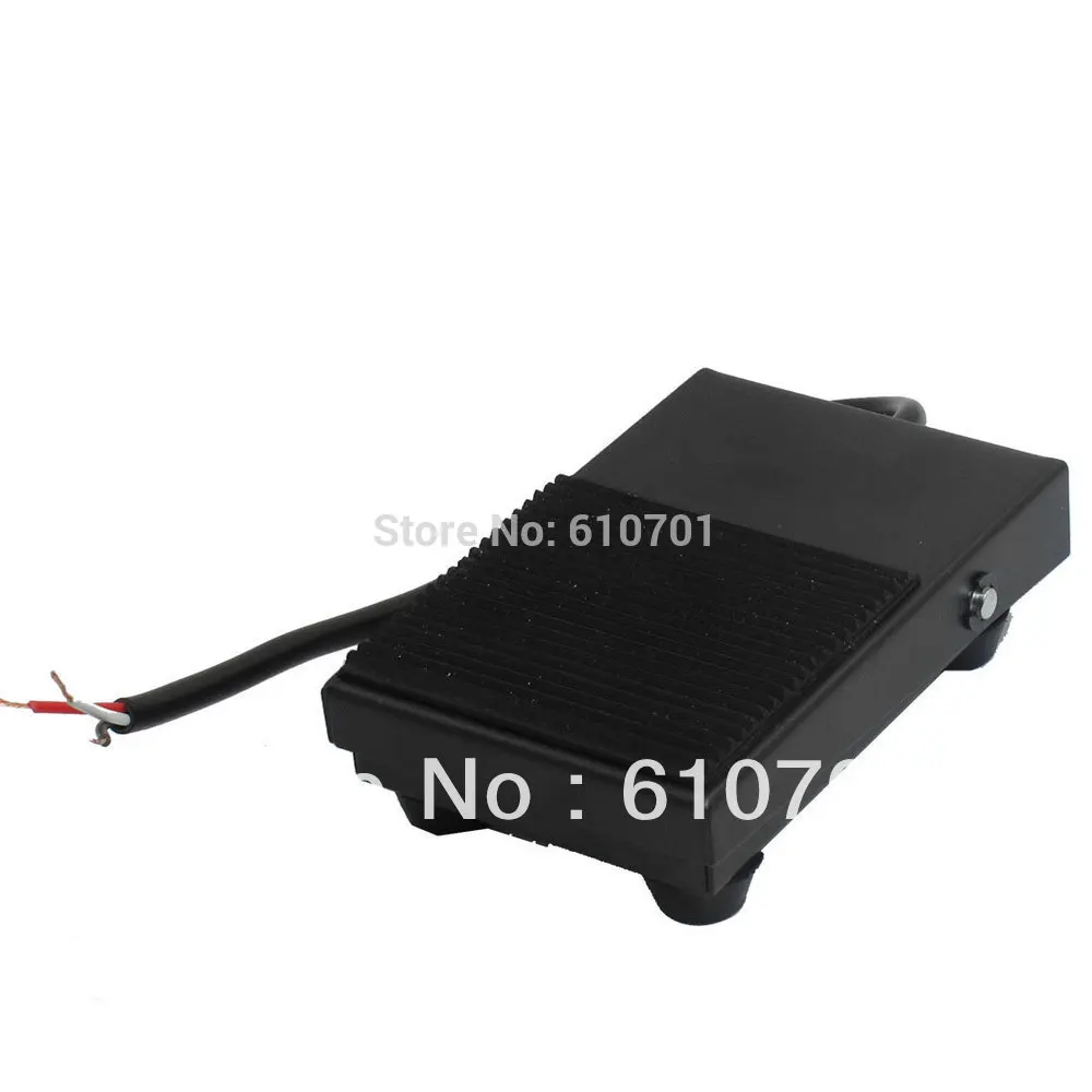 Anti-skid Surface AC 250V 10A Momentary on off Foot Control Switch FS-1