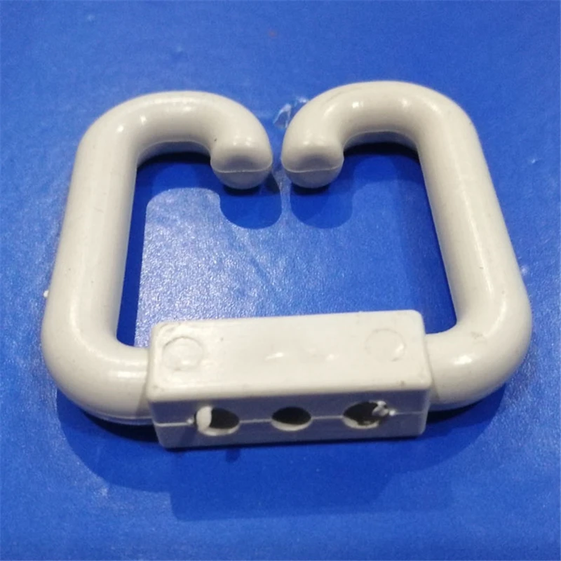 cable manager ring ABS plastic for distribution box cable management for network cabinet white 53*53*10mm factory ELINK 50PCS