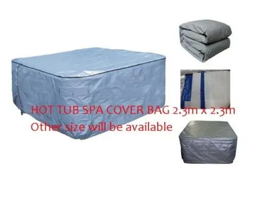 HOT TUB SPA  Insulated COVER BAG 2300x2300x900mm  Insulated UV Weatherproof