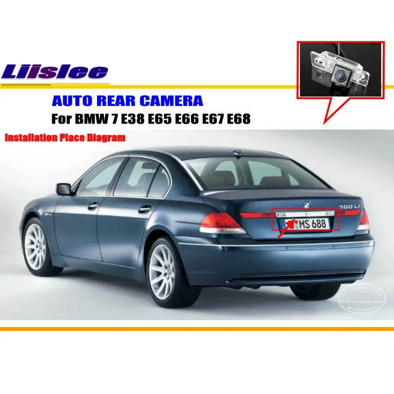 

For BMW 7 Series E38 E65 E66 E67 E68 Car Rear View Rearview Camera Parking AUTO HD CCD CAM Accessories Kit