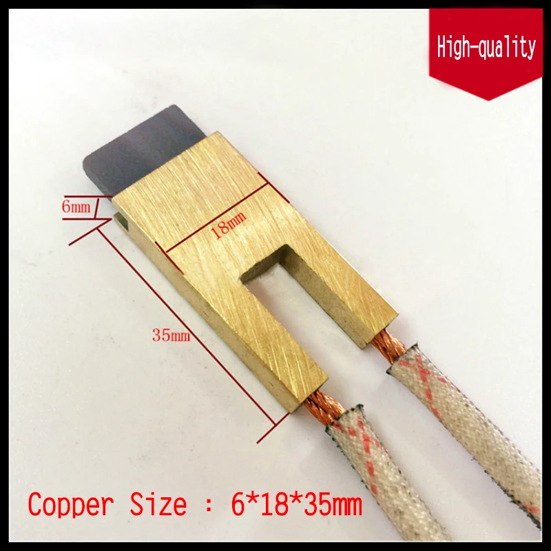 2PCS/LOT,Power tool accessories,Pressure regulator,Voltage regulator carbon brush for 5/6/7/8/10/12/14/15/18/20/22/25/27/30/35KW