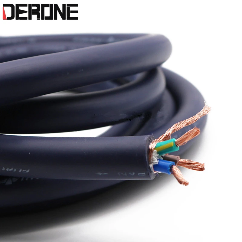 Hifi power kabel 5N sauerstoff-freies kupfer netzkabel Schild wichtigsten power linie 1 meter made in Japan für verstärker
