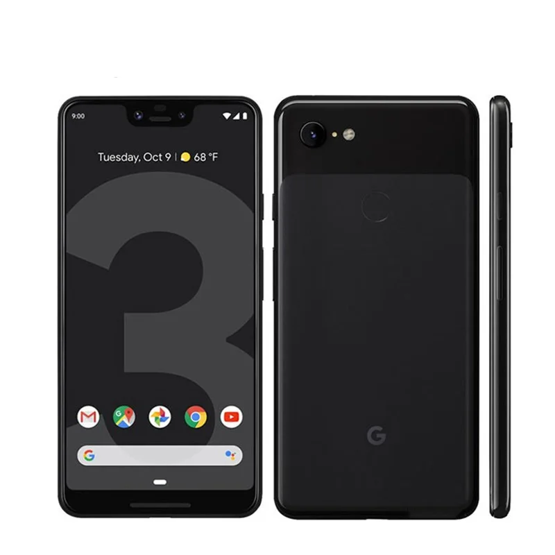 Téléphone portable Google Pixel 3 XL/ 3XL, écran de 6.3 pouces, smartphone, Snapdragon 845, mémoire de 4Gb et 128Gb, Android 9.0, NDavid, lecteur d'empreintes digitales