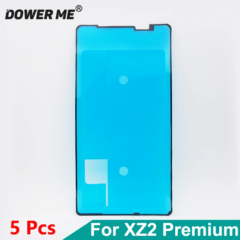 5Pcs/Lot For SONY Xperia XZ2 Premium H8166 XZ2P Plus Front LCD Display Screen Waterproof Adhesive Frame Sticker Glue Replacement