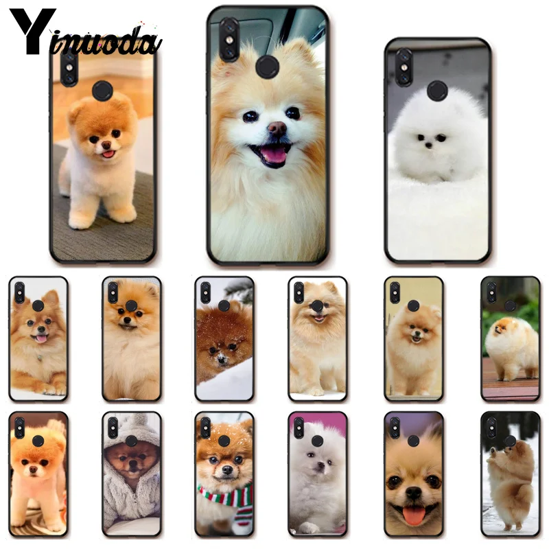 Yinuoda Pomeranian dogs dog Design Phone Case for Xiaomi Redm4X 6A 5A 7A Redmi5 5Plus Note8 8Pro 7 mi A1 A2Lite