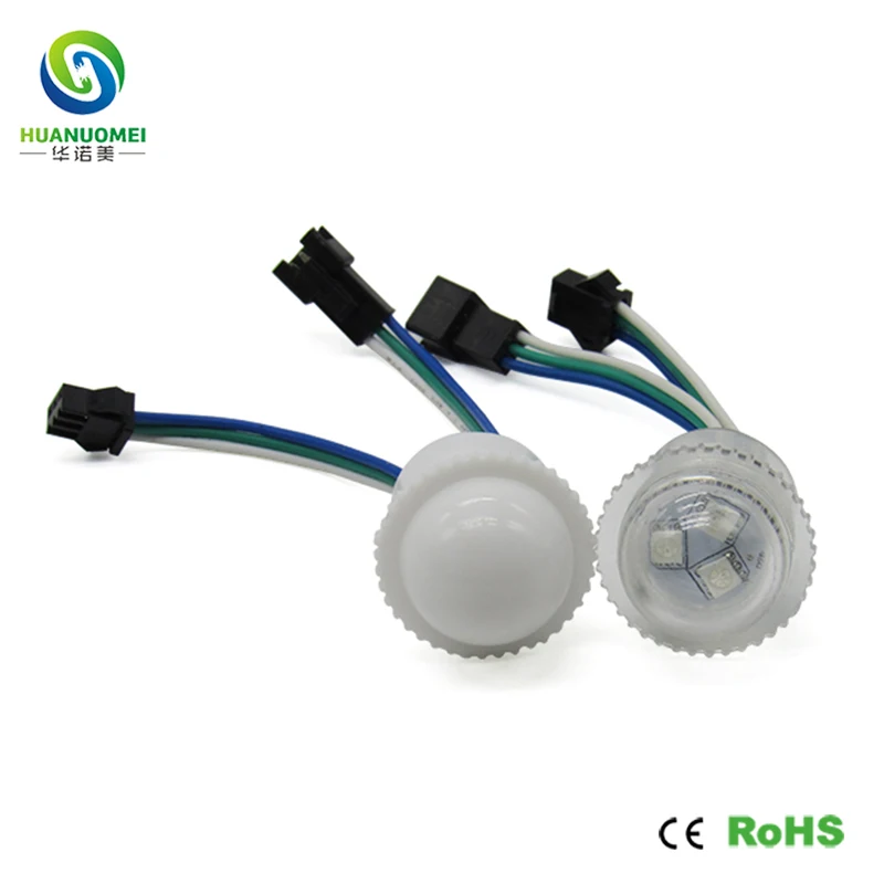 12V 26mm 3LEDs WS2811 UCS1903 RGB Pixel LED Module 5050 SMD Addressable Lights TV Solar Amusement Park Ride Bulb Lamp