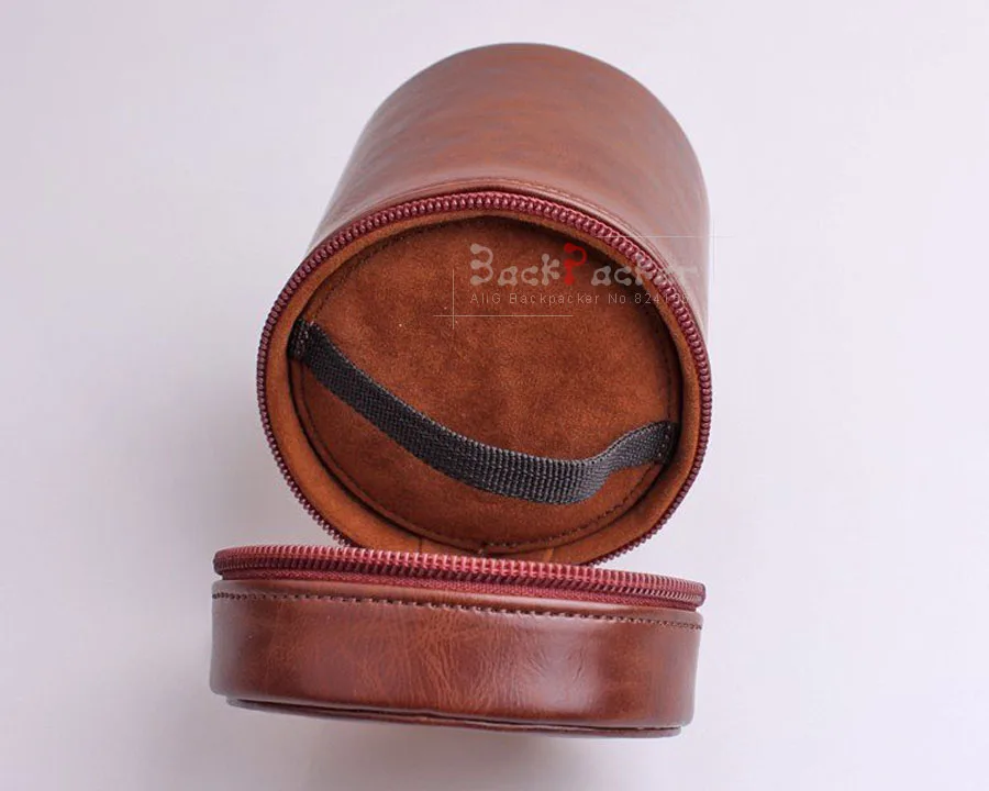 2016 신제품 카메라 렌즈 케이스 9.2cmX12.7cm, 렌즈 가방 (M) 보호 케이스, PU 보호 케이스