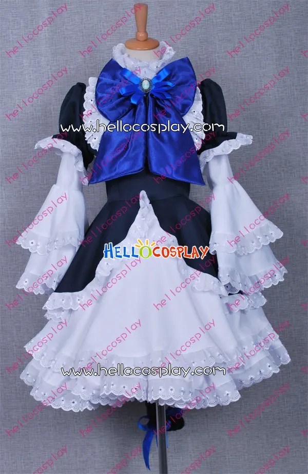 

Umineko no Naku Koro ni Bernkastel Frederica Cosplay Costume Bernkastel Dress H008