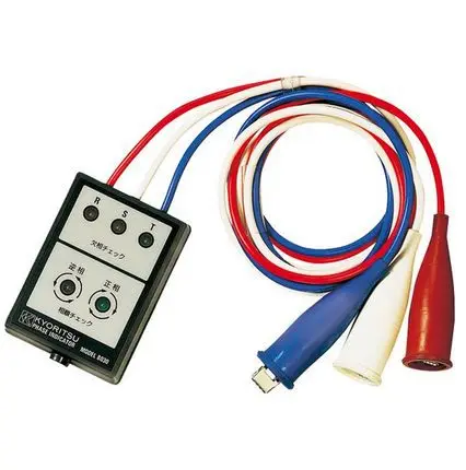 Fast arrival KYORITSU 8031CE Phase Indicator range of 3-phase power source from 110V to 600V