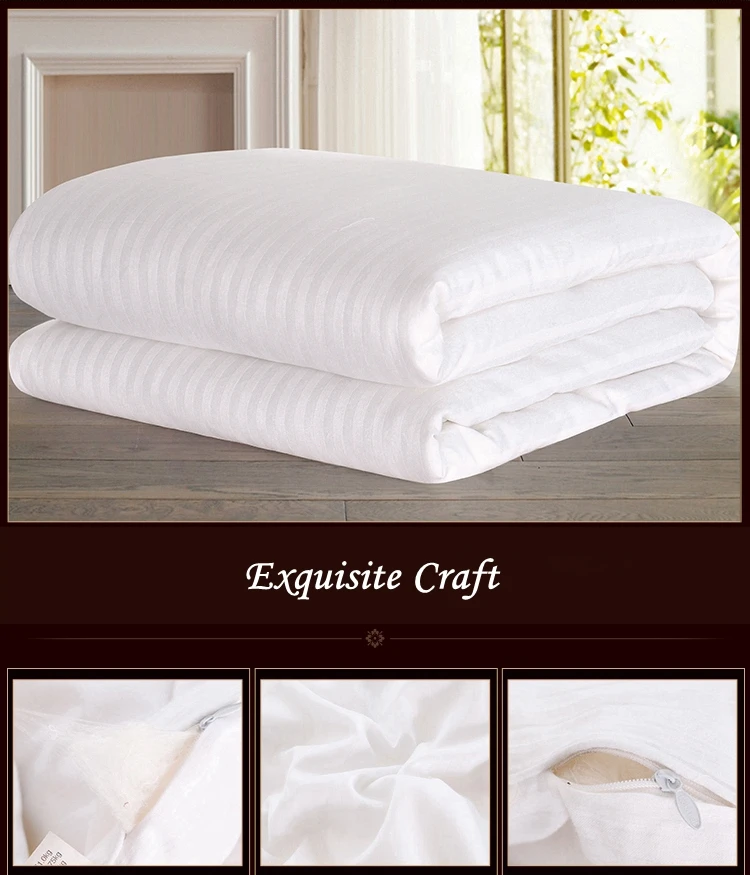 Chinese Handwork 100%Mulberry Silk Comforter Summer Winter Silk Quilt Blankets Soft Cozy Cotton Fabric Cover Accept Custom-made