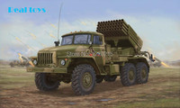 Trumpeter model 01014 1/35 Russian BM-21 HAIL MRL LATE