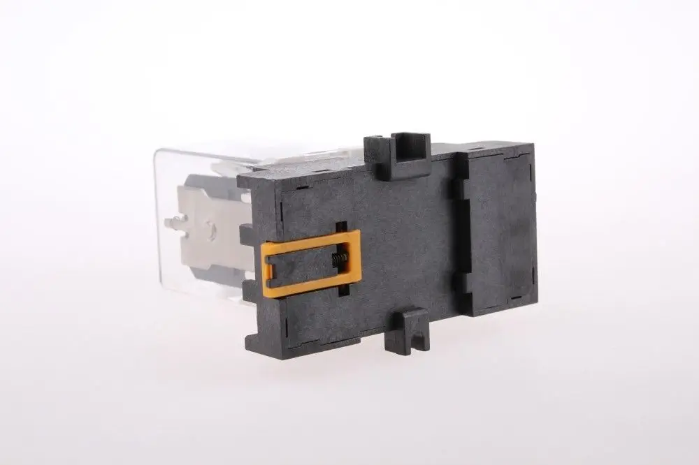 JQX-38F DC24V 40A 11 دبوس 3PDT لفائف السلطة التتابع مع مأخذ