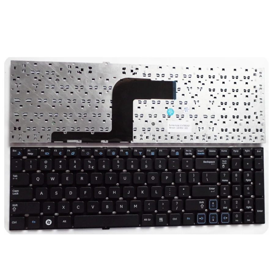 Nowa klawiatura amerykańska do SAMSUNG RV515 RV511 E3511 RV509 RV520 S3511 RC530 wymień klawiaturę laptopa czarna