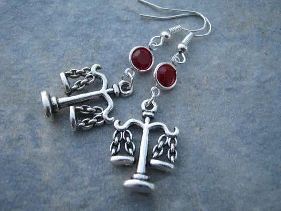 أقراط جوهرة الميلاد القانونية ، أقراط المحامي الموضة ، أقراط القضاة ، محكمة الصحفيين المجوهرات ، هدايا الدفاع المدعي العام #1