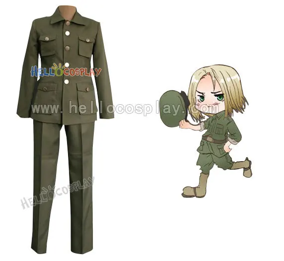 

Hetalia Axis Powers Poland Military Uniform H008