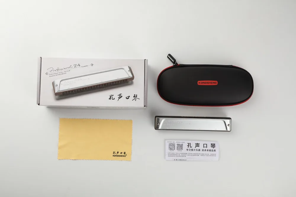 KONGSHENG Professinal 2420 high quality tremolo harmonica