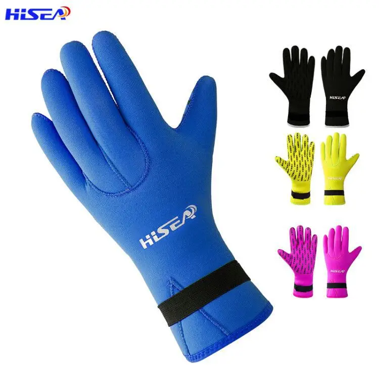 Diving gloves, warm, hand, snorkel, anti-scratch, diving, sports equipment