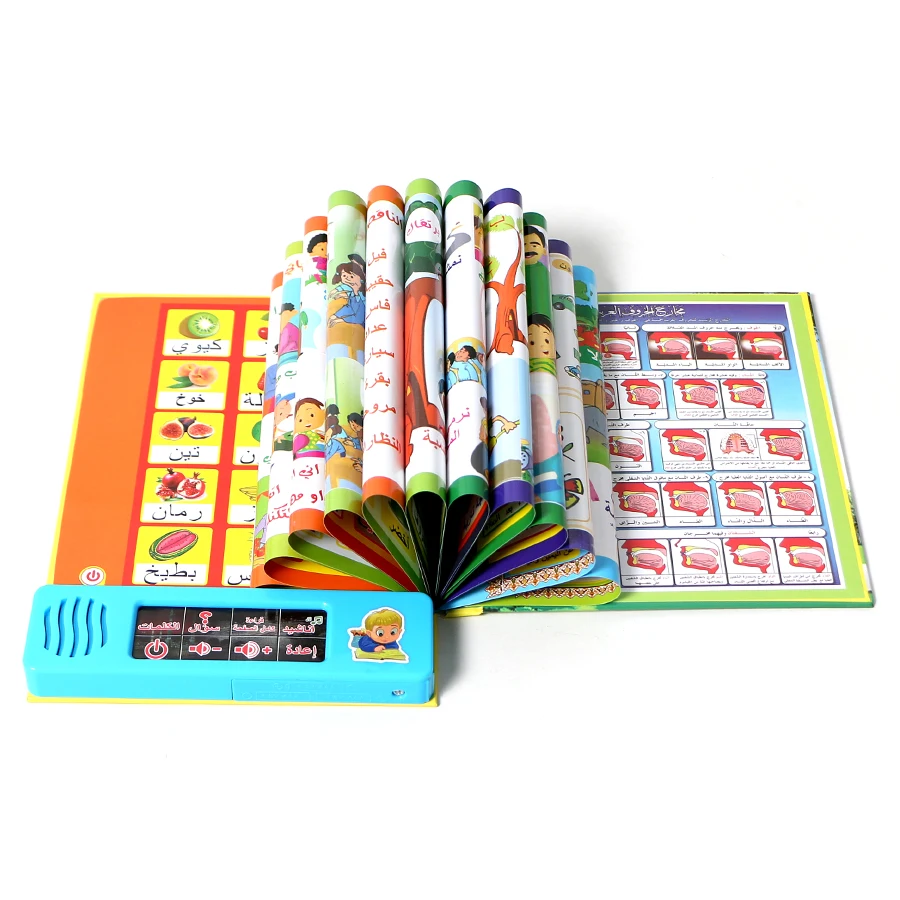 Multifunctionele Elektronische Arabische Taal Luisteren Training Touch Reading Boek Leren Machine Moslim Educatief Speelgoed Voor Kid