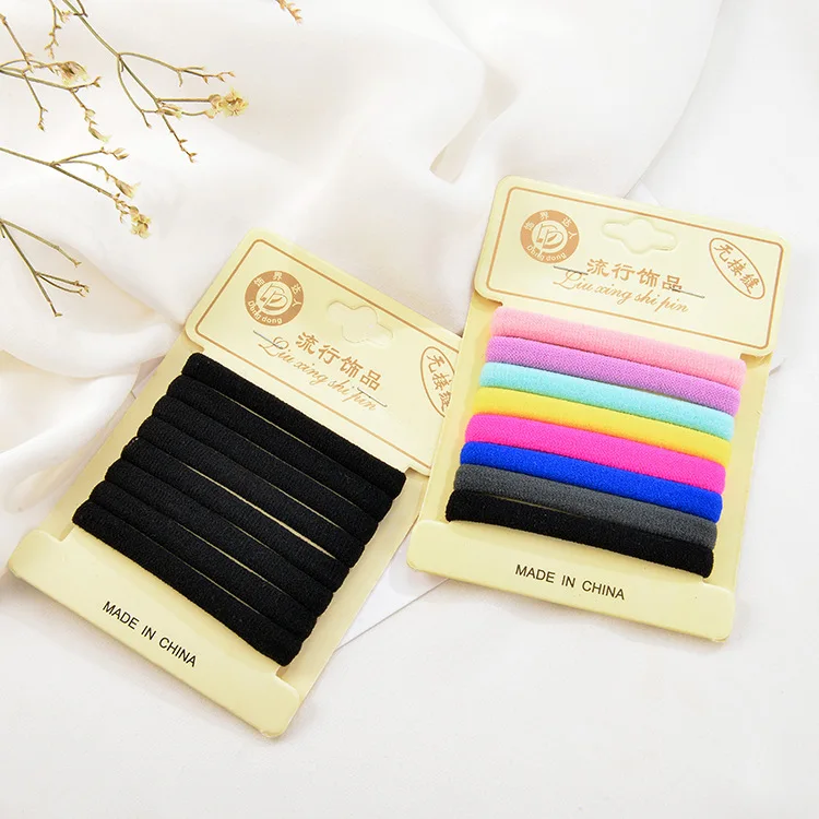 Fashion 7cm 8pcs/pack Elastic Hair Rubber Bands Baby Girls Kids Children Hair Accessories Rope Headwea