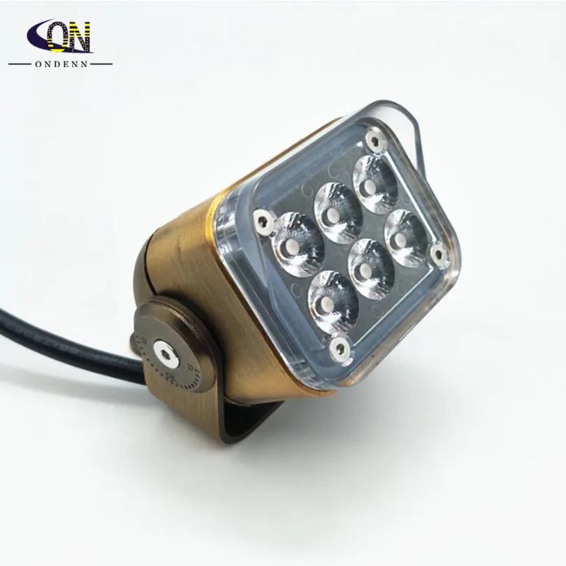 12W Waterproof Led Garden Lamp LED Light 110V 220V DC12V Outdoor Indoor Lighting Led Lawn Landscape Spike Spotlight Wall Light