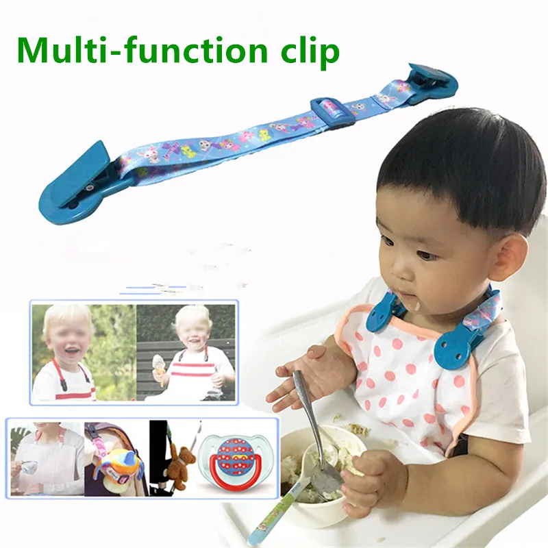 Pacifier Chain รถเข็นเด็กทารกคลิปเชือก Teethers Pacifiers ขวดผู้ถือของเล่นถ้วย Anti-Lost Strap B0958