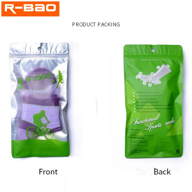 R-BAO 1 Pair Summer Cotton Outdoor Climbing Fishing Camping Hiking Socks Quick-dry Ankle Protector Sports Socks For Women Men