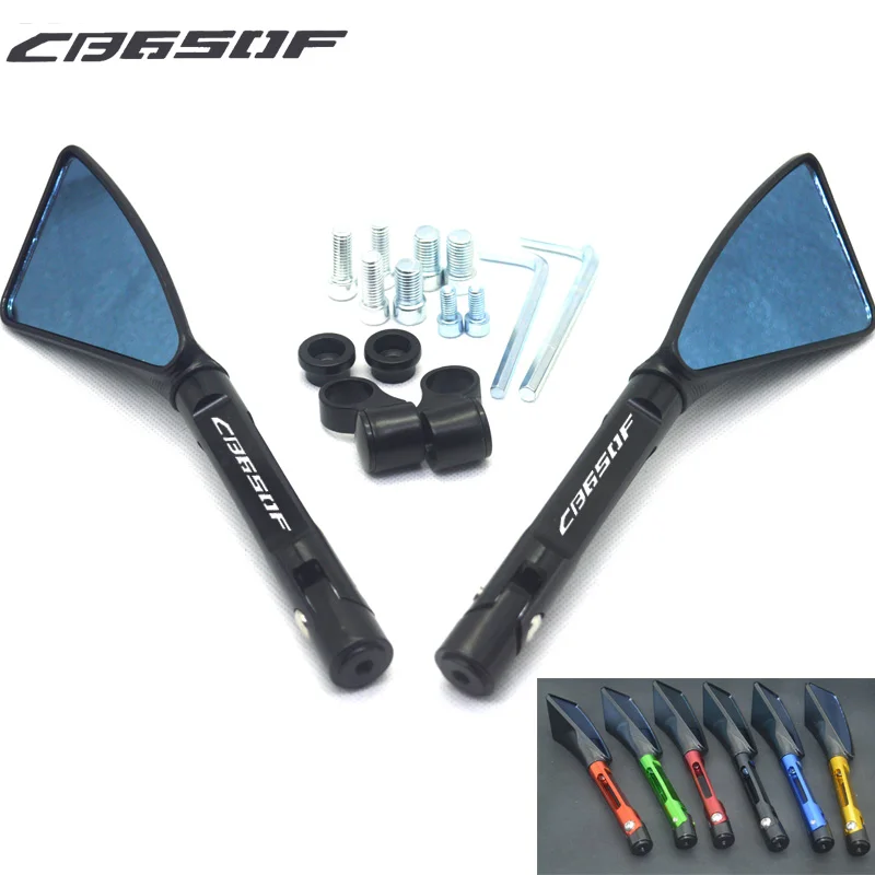 

For Honda CB650f cb650 Aluminum CNC Motorcycle Side Mirror rearview Mirrors