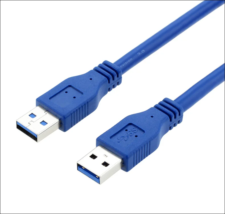 USB to USB Cable Type A Male to Male USB 3.0 Extension Cable for Radiator Hard Disk Webcom USB3.0 Cable Extender 30cm 60cm 1m 3m