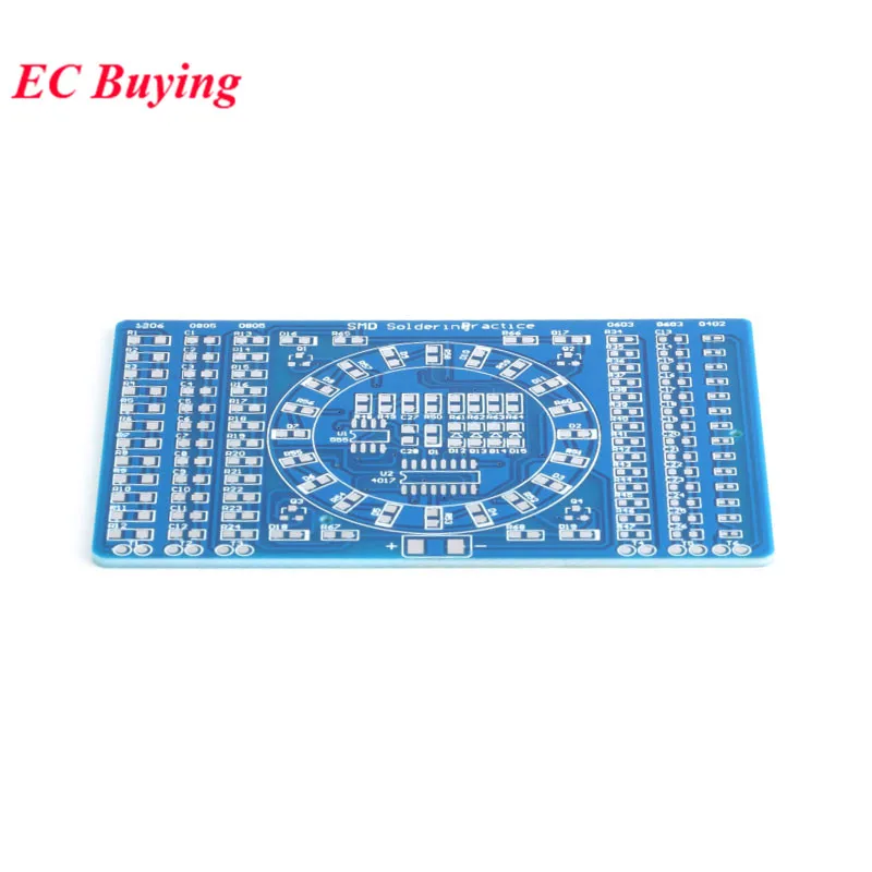 DIY SMT SMD Component Soldering Practice Board Running Water Light Kit DIY KIT for Self-Assembly Electronic Components