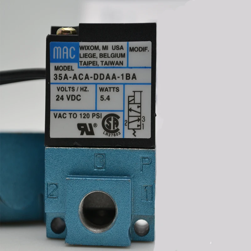 3 Port Electronic Boost Control Solenoid Valve 35A-ACA-DDBA-1BA 35A-ACA-DDFA-1BA 35A-ACA-DDAA-1BA With Brass image 3