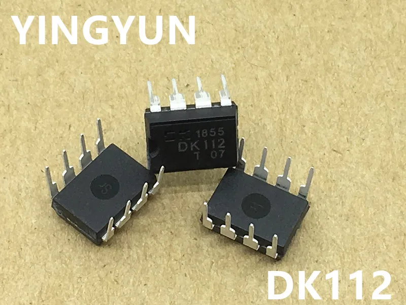 10pcs/lot  DK112  112 DIP8 12W AC-DC switching supply control chip DK new original In Stock