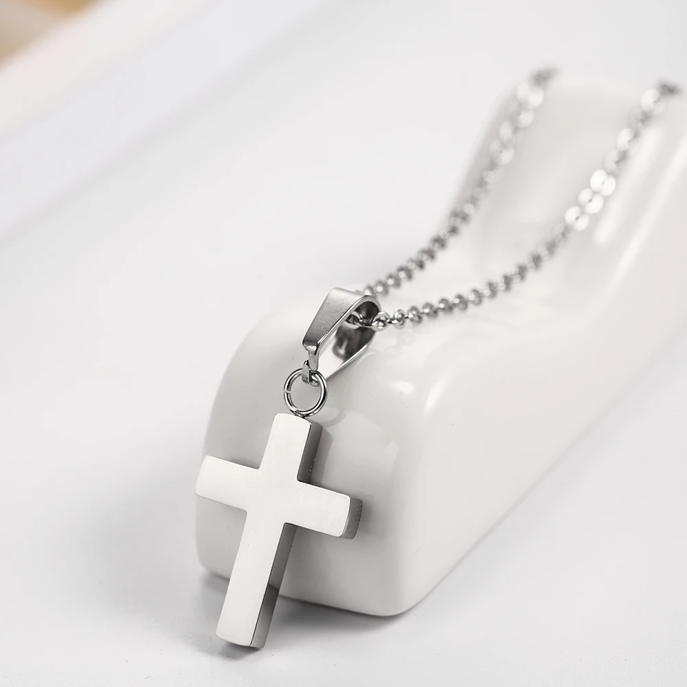 Xuanhua Stainless Steel Cross Jewelry Accessories Charm Choker Necklace Power Necklace