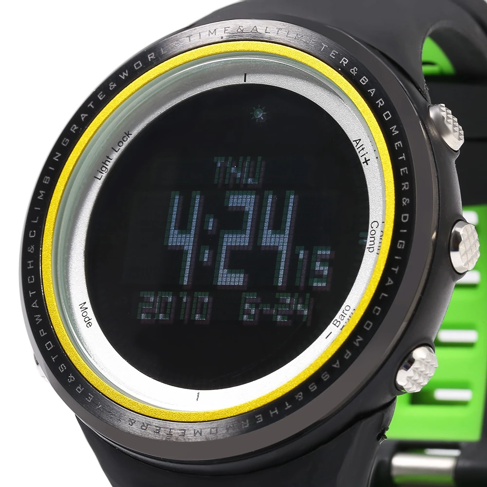 SUNROAD FR800NB Multifunctional Digital Sports Watch Altimeter Barometer Pedometer Wristwatch