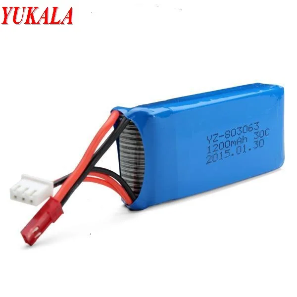 7.4v 1200mAh Lipo Battery  For  Tarantula X6 H16 RC Drone Quadcopter 2S 7.4V battery for WLtoys V666 V262 V323