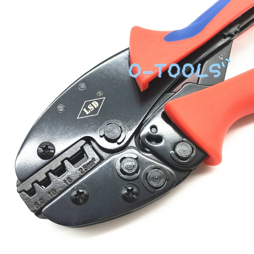 Copper bootlace cable ferrule crimper tool pliers S-0625WF wire cord-end sleeves hand crimping tools 6-25mm²