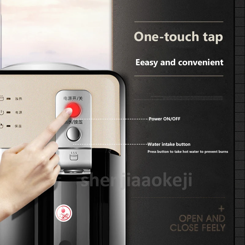 Mini scaldabagno da tavolo scaldabagno caldo ad alta efficienza energetica isolamento duraturo macchina semplice per acqua 550W
