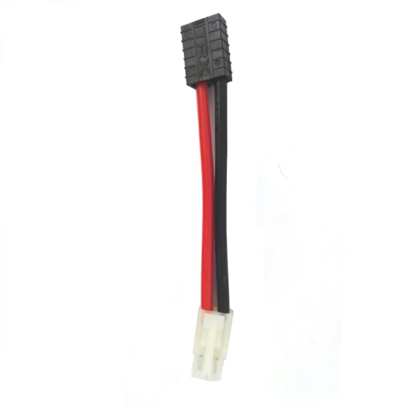 Traxxas Female TRX to Tamiya Male / TRX Male to Tamiya Female Connector Adaptor 100mm 12WG Wire for RC Lipo Battery ESC