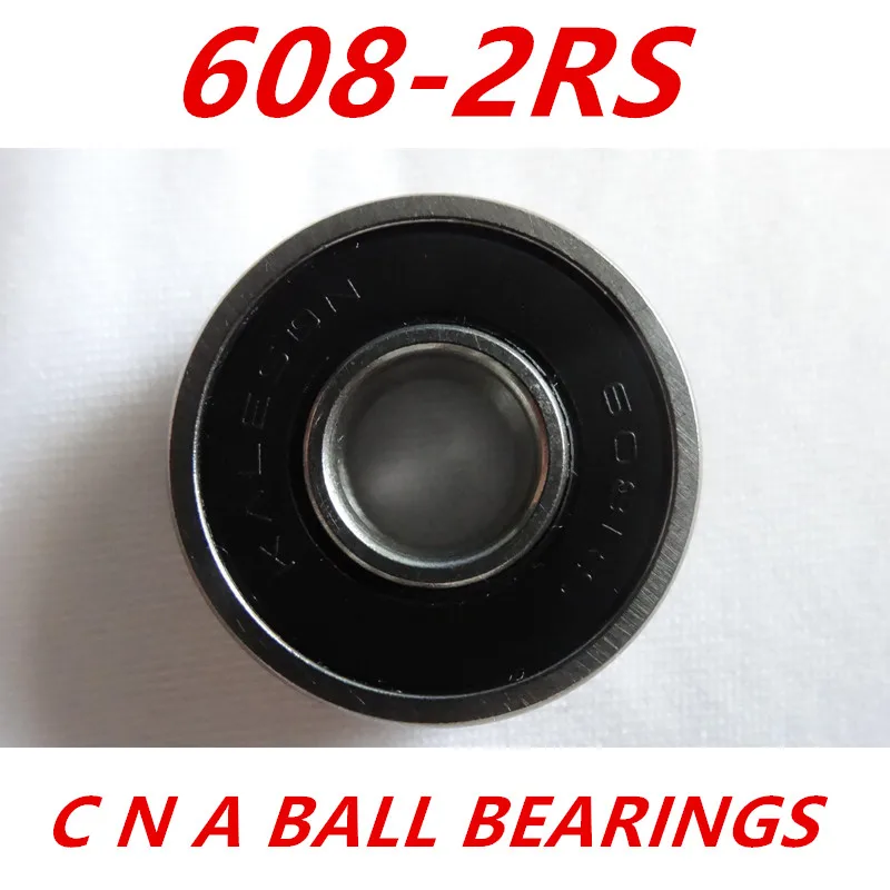 10 pcs 608 2RS Bearing ABEC-5 8X22X7 MM Skateboard Ball Bearings 608RS EMQ Z3V3 608-2RS 608rs Bearing